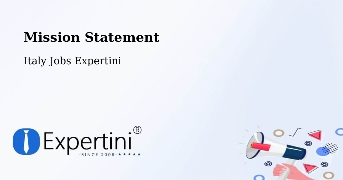 Corporate Mission – Terni - Italy Jobs Expertini